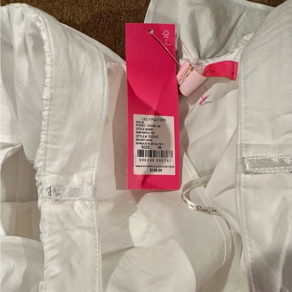 Lilly Pulitzer Emie Ruffle Top - Picture 6 of 15
